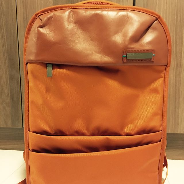 samsonite orange backpack