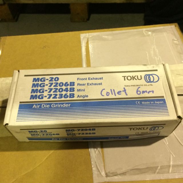 Toku Air Die Grinder, Everything Else 