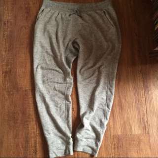 Uniqlo 灰棉長褲 XL