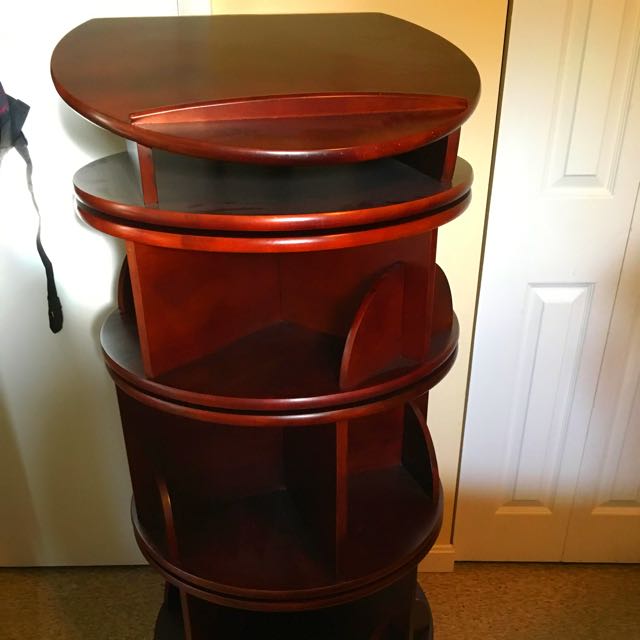 Carousel Revolving Bookcase, Furniture on Carousell