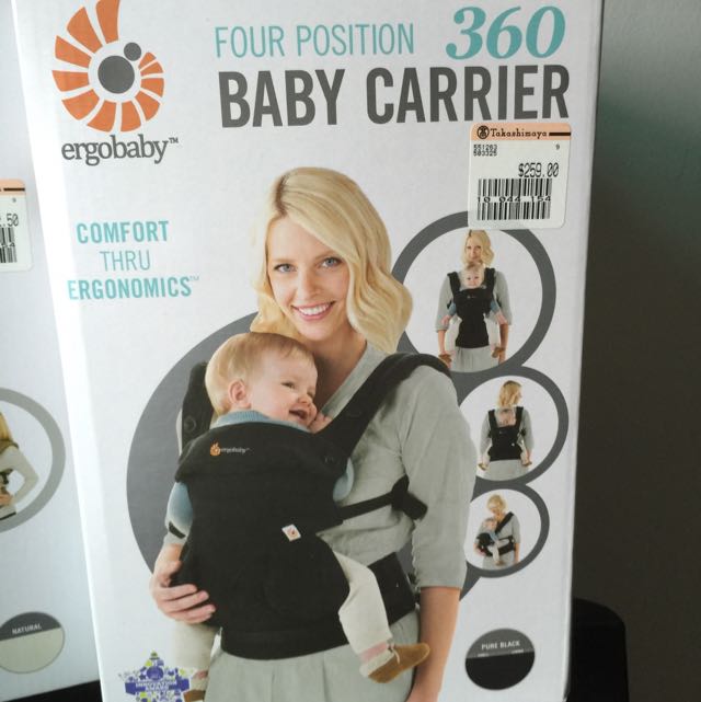 Ergobaby Four Position 360 Baby Carrier & Infant Insert, Babies & Kids