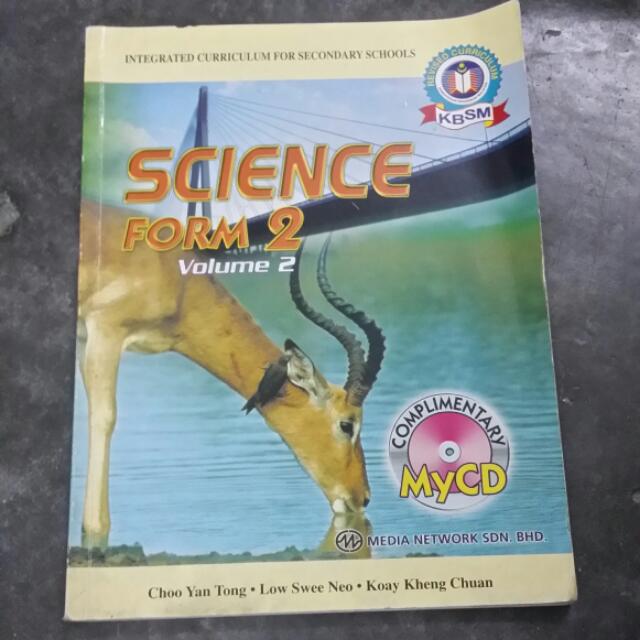 Science Textbook Form 2 Volume 2 Textbooks On Carousell