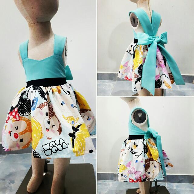 Tsum Tsum Dress For Baby And Girls Babies Kids On Carousell