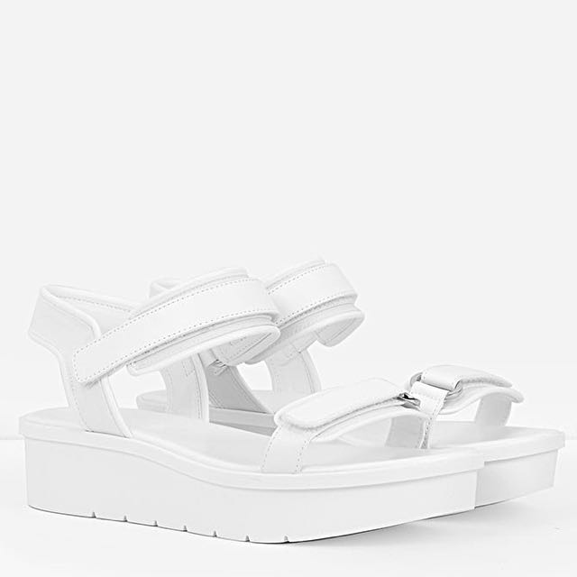White top platform creepers