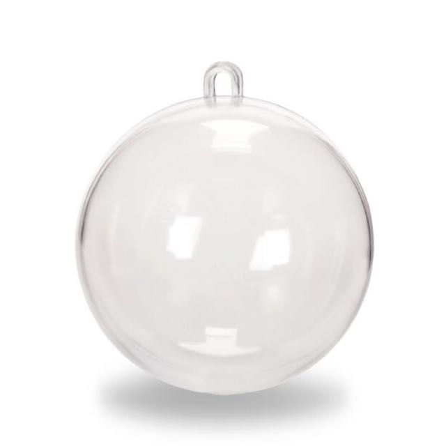Last Piece Bath Bomb Plastic Mold Bath Ball Transparent Mould