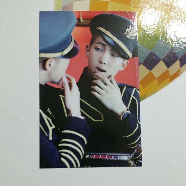 Bts Young Forever Rap Monster Mini Photocard / Dope