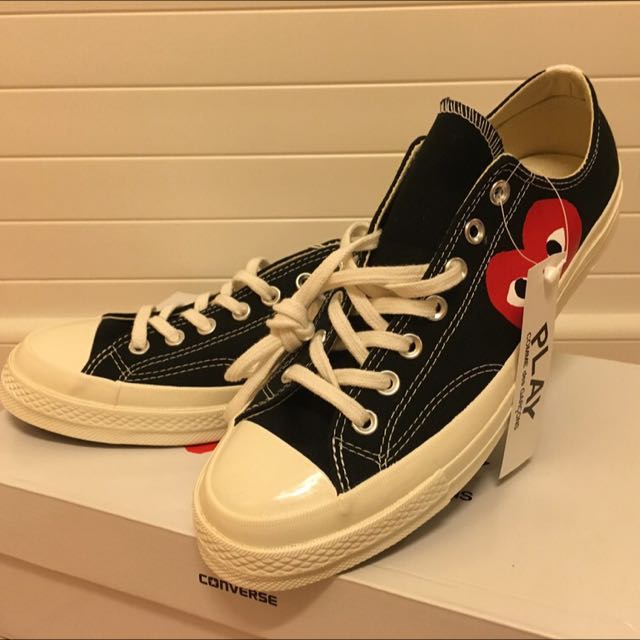 Cdg Converse, Men's Fashion, Footwear, Sneakers on Carousell