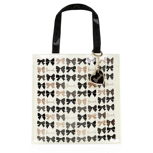 Harrods glitter bow bag outlet