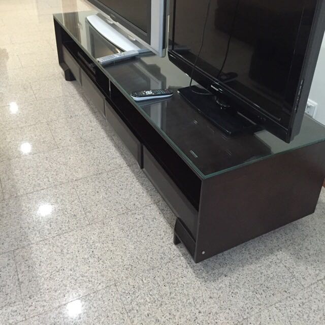 Lorenzo Tempered Glass Top Tv Console Solid Wood Furniture On Carousell You have come to the right place. lorenzo tempered glass top tv console solid wood