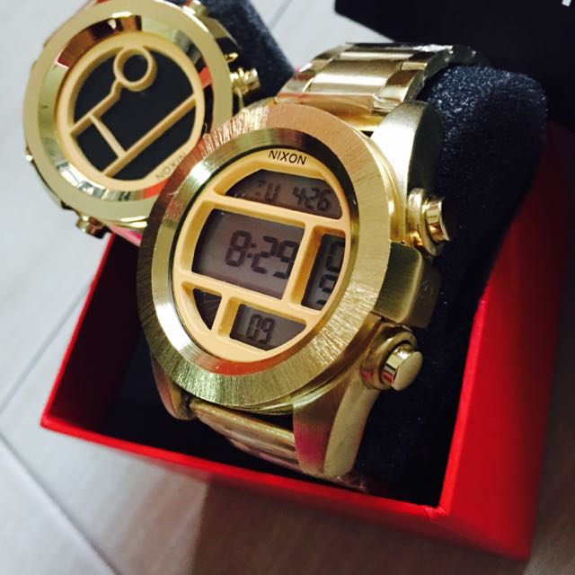 nixon unit ss all gold