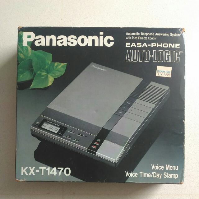Panasonic Automatic Telephone Answering System W Tone Remote Control