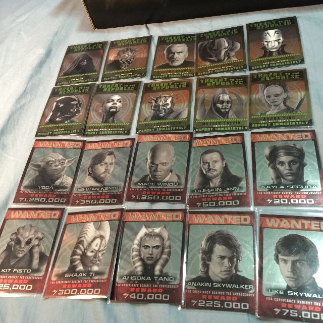 2014 Topps Star Wars Chrome Perspectives Wanted Posters Card #3 Han Solo 