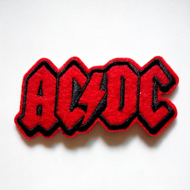 ACDC Band Rock Heavy Metal Iron On Patch, Everything Else on Carousell