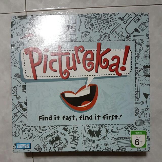 Board Game Pictureka, Hobbies & Toys, Toys & Games on Carousell