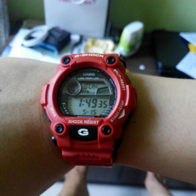 Casio G Shock G7900 Red Mobile Phones Gadgets Wearables Smart Watches on Carousell