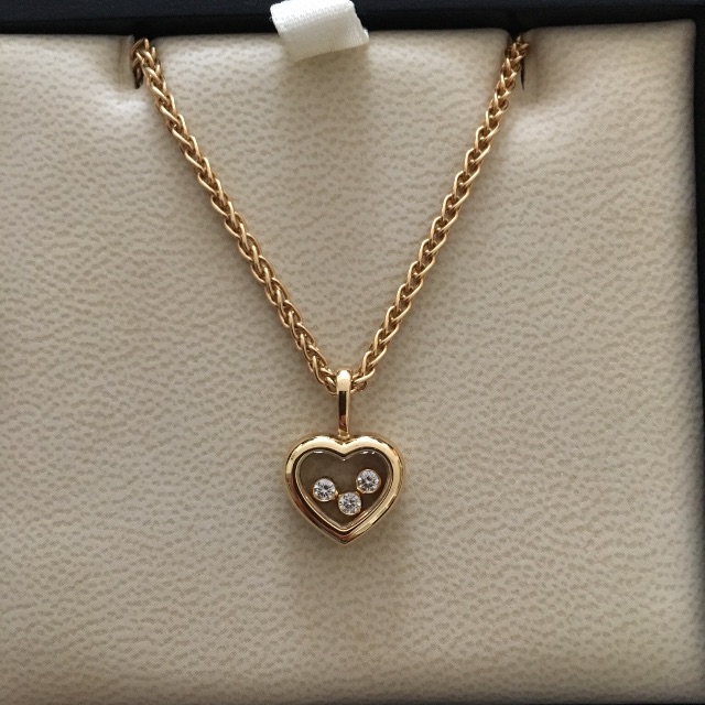 Chopard Happy Diamonds Heart Ladies Pendant Necklace Chain