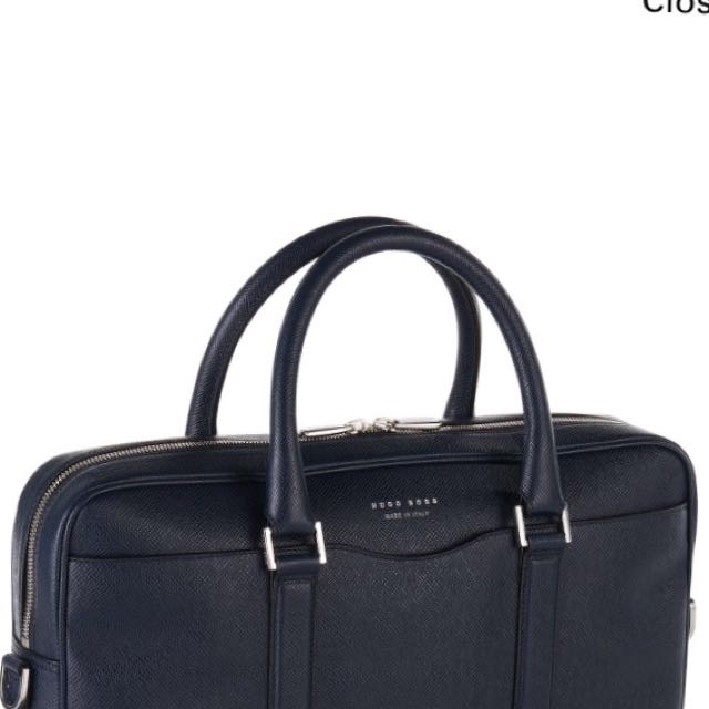 HUGO BOSS laptop bag, Luxury, Bags & Wallets on Carousell