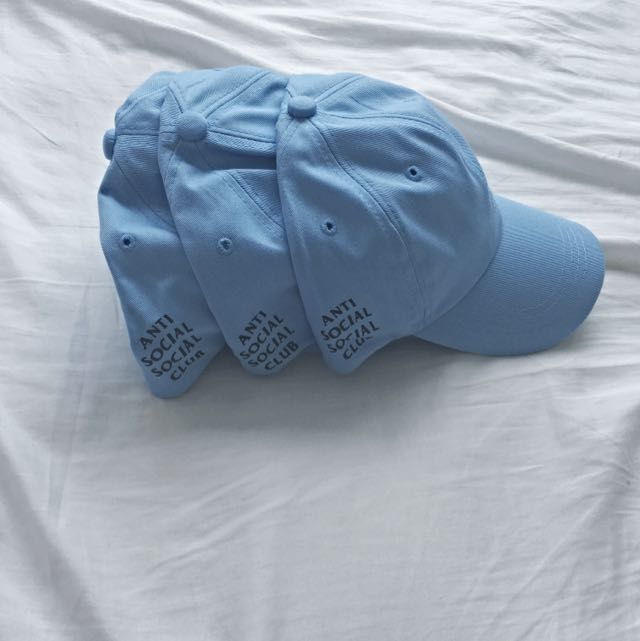 baby blue caps