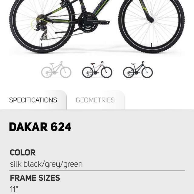 Merida dakar deals 624 price