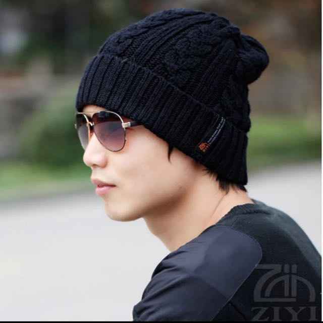 New Korean Top Quality Gorro Beanie Cap Female Warm Wool Knit