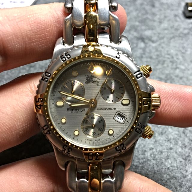vintage burberry watch