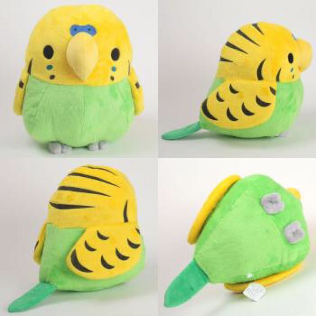 budgie plush toy