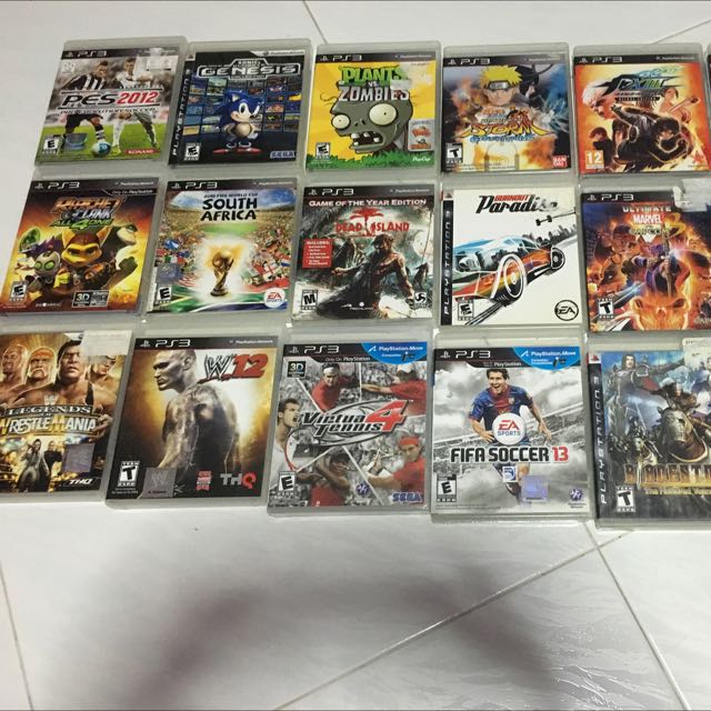 PS3 Bundle (Category: PlayStation) located in Singapore. Submitted by mitelo (Listing ID 53356172, Image 2). Description: .