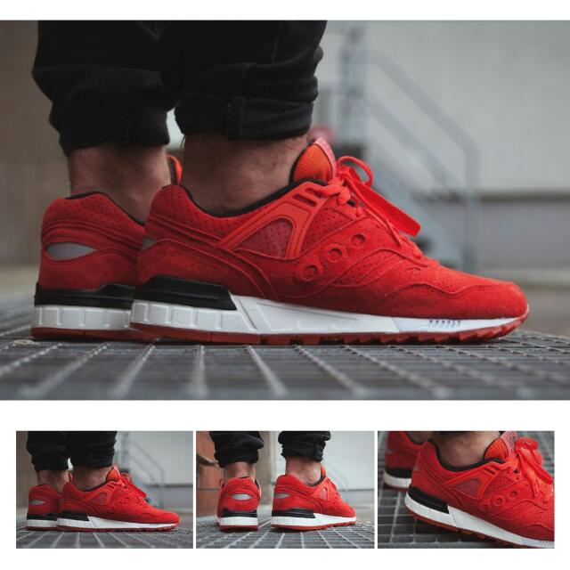 Saucony Grid SD red