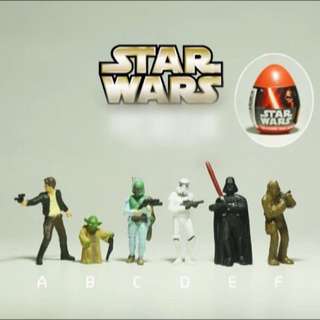星際大戰 Star Wars 公仔 老物 老膠 迪士尼