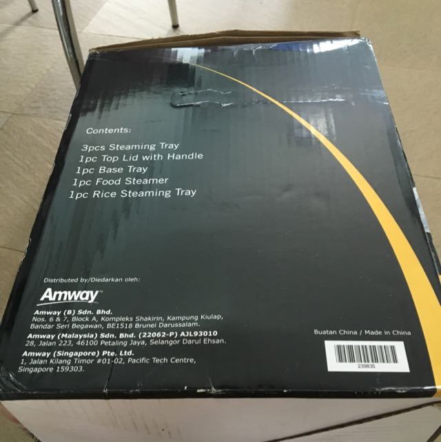 Amway Food Steamer, TV & Home Appliances, Kitchen Appliances, Cookers