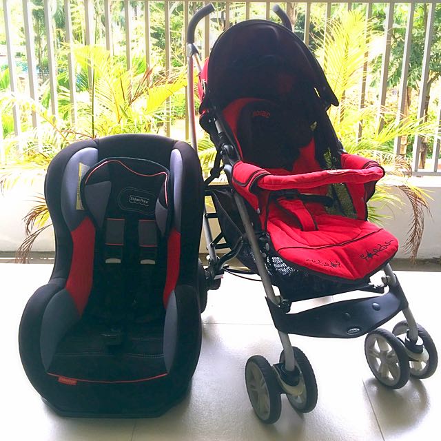 fisher price car stroller