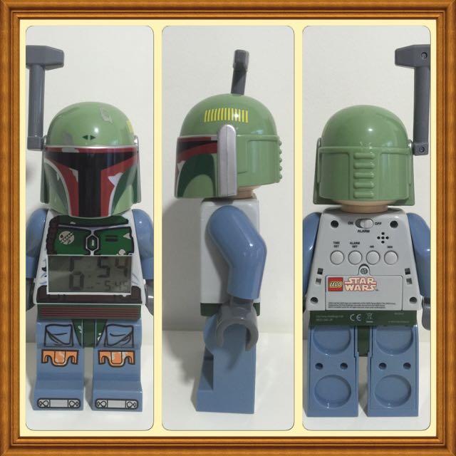 Lego boba fett alarm clock outlet