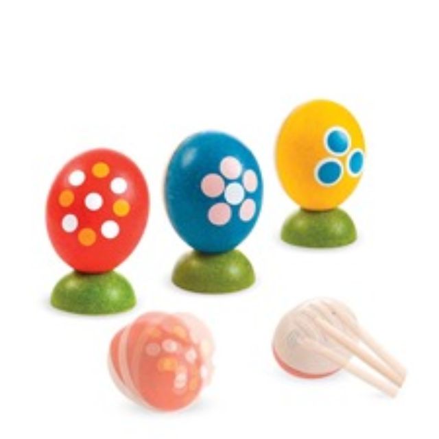 Plan toys egg online percussion set