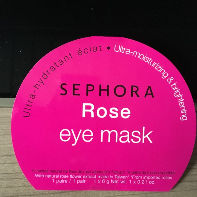 Sephora Eye Mask Rose Kesehatan Kecantikan Di Carousell