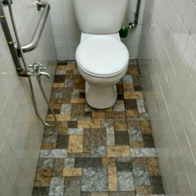 Squat bowl convert to sitting toilet bowl, Furniture & Home Living