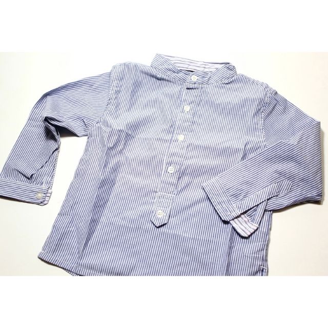 baby boy mandarin collar shirt