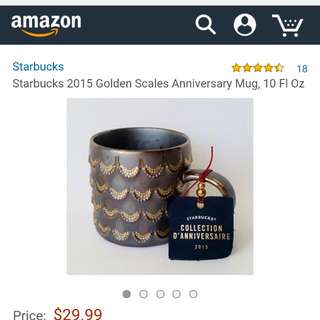 Starbucks Golden Scales Mug