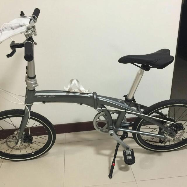 mercedes folding bike