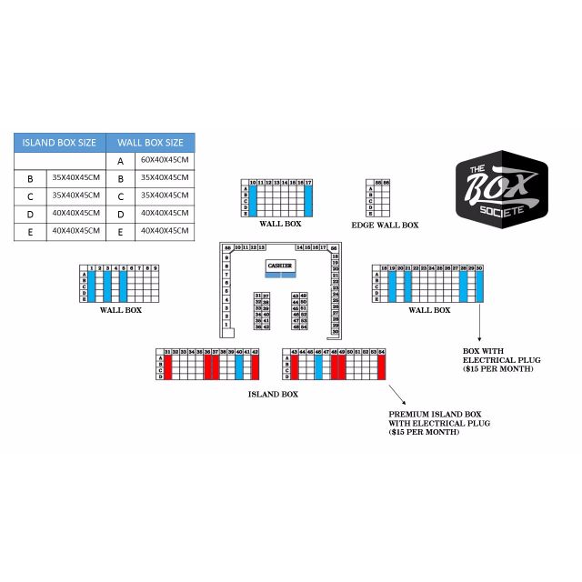 Box rental concept shop in Jurong Point, Sports Equipment, Exercise