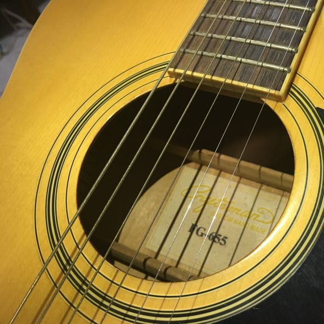 Craftsman Custommade Acoustic Guitar FG655, Hobbies & Toys, Music
