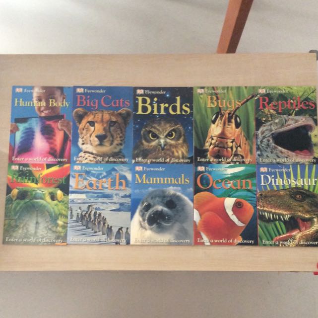 Dk Eye Wonder Series 10 Books Books Stationery On Carousell