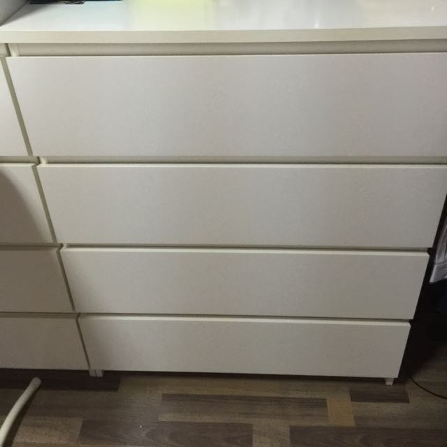 Ikea Malm Chest Of 4 Drawers 6 Drawers Furniture On Carousell