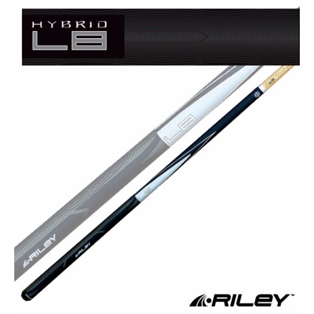 InStock! Low Deflection Riley Snooker L8 Cue With Shaft Technology 1/2