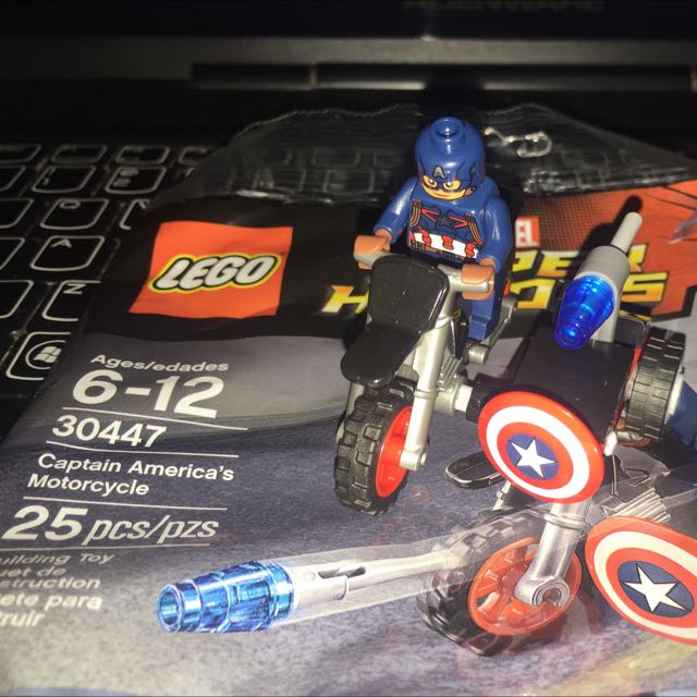 Lego 30447 marvel super heroes captain america's motorcycle on sale