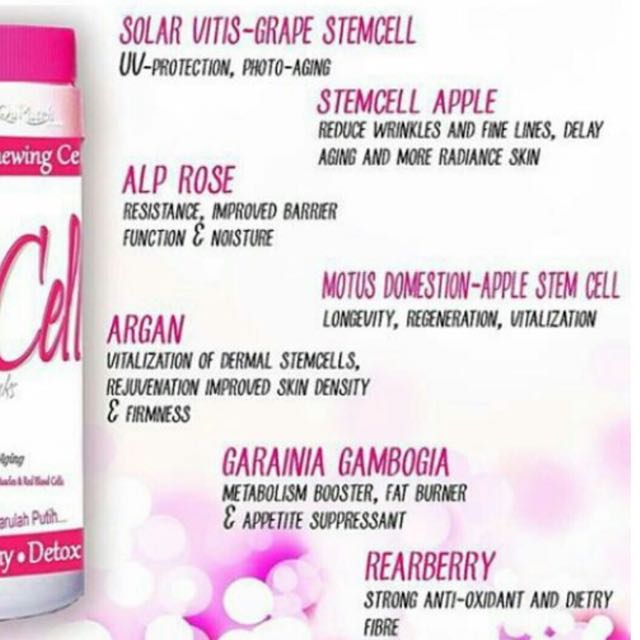 Qu Puteh Million Cell Health Beauty On Carousell