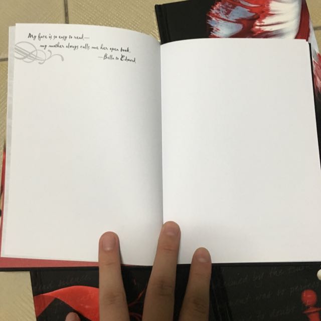 Wallpaper Twilight Notebooks With Quotes Inside Books Stationery On Carousell Free HD