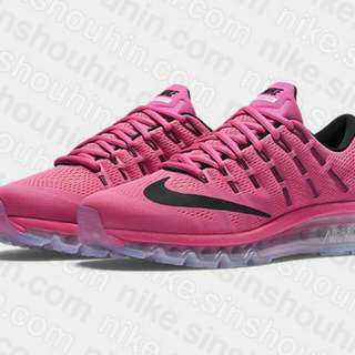Nike Wmms Air Max 2016 女鞋 粉紅色 全氣墊 跑鞋 806772-601