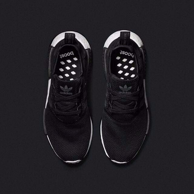 Adidas Originals NMD R1 Mesh Double Black PREORDER Men s