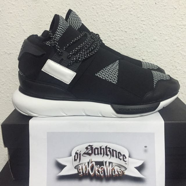 Adidas Y 3 Qasa High Primeknit 8.5US 8UK Men s Fashion Footwear Sneakers on Carousell