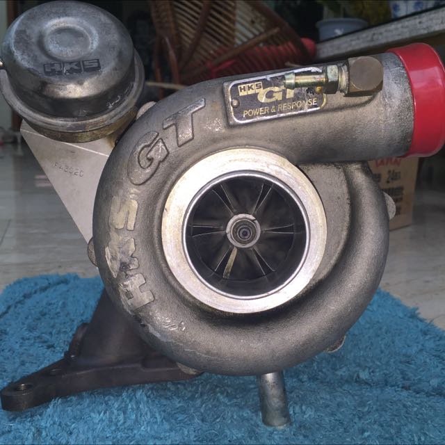 HKS GT2835 Dual Ball Bearing Twin Scroll Turbo For Subaru, Car